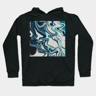 Liquid marble texture Hoodie